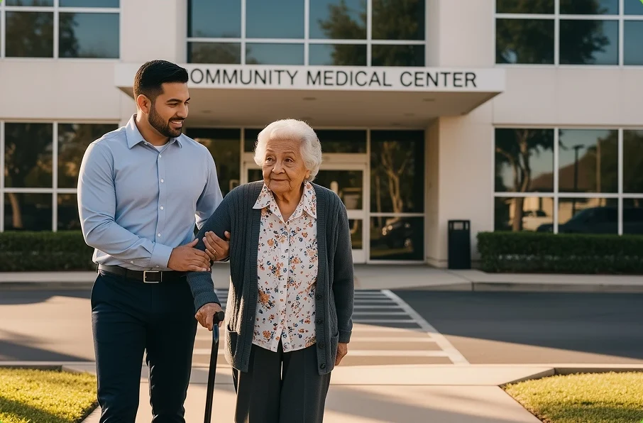 Transporting Clients to Social Activities and Doctor's Appointments